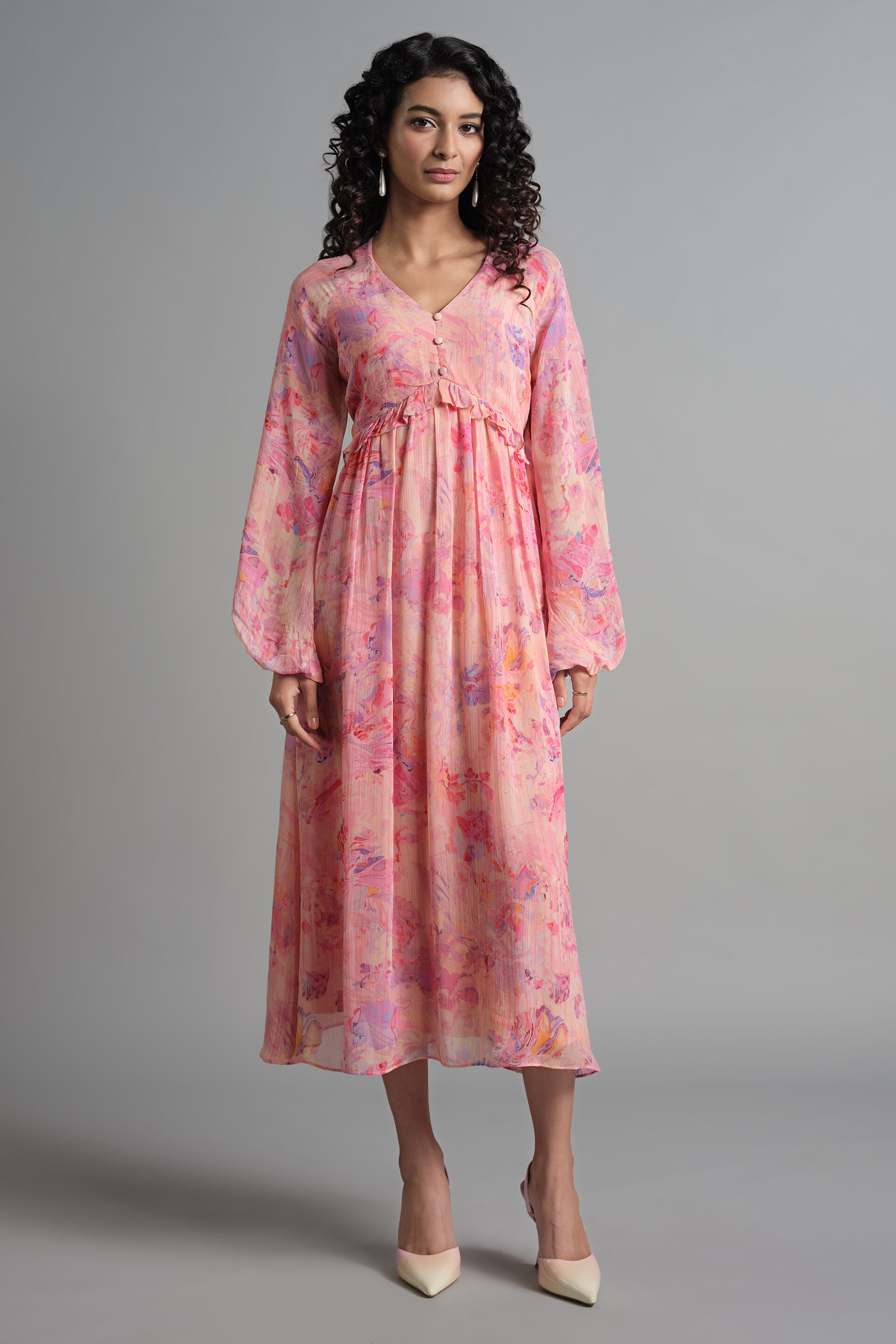Oviedo Dress, Pink, image 2